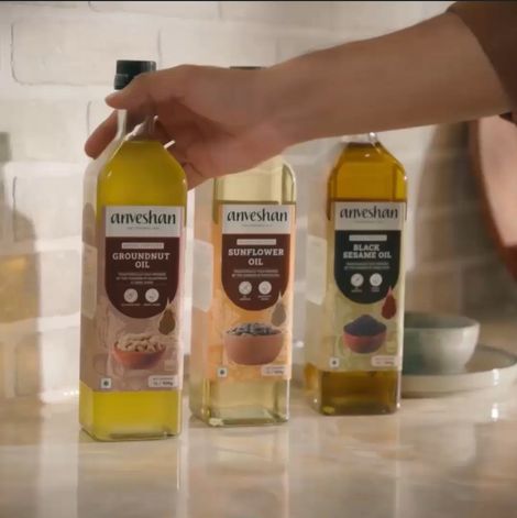 Anveshan Groundnut (Peanut) Wood Pressed Oil | Healthy Cooking Oil