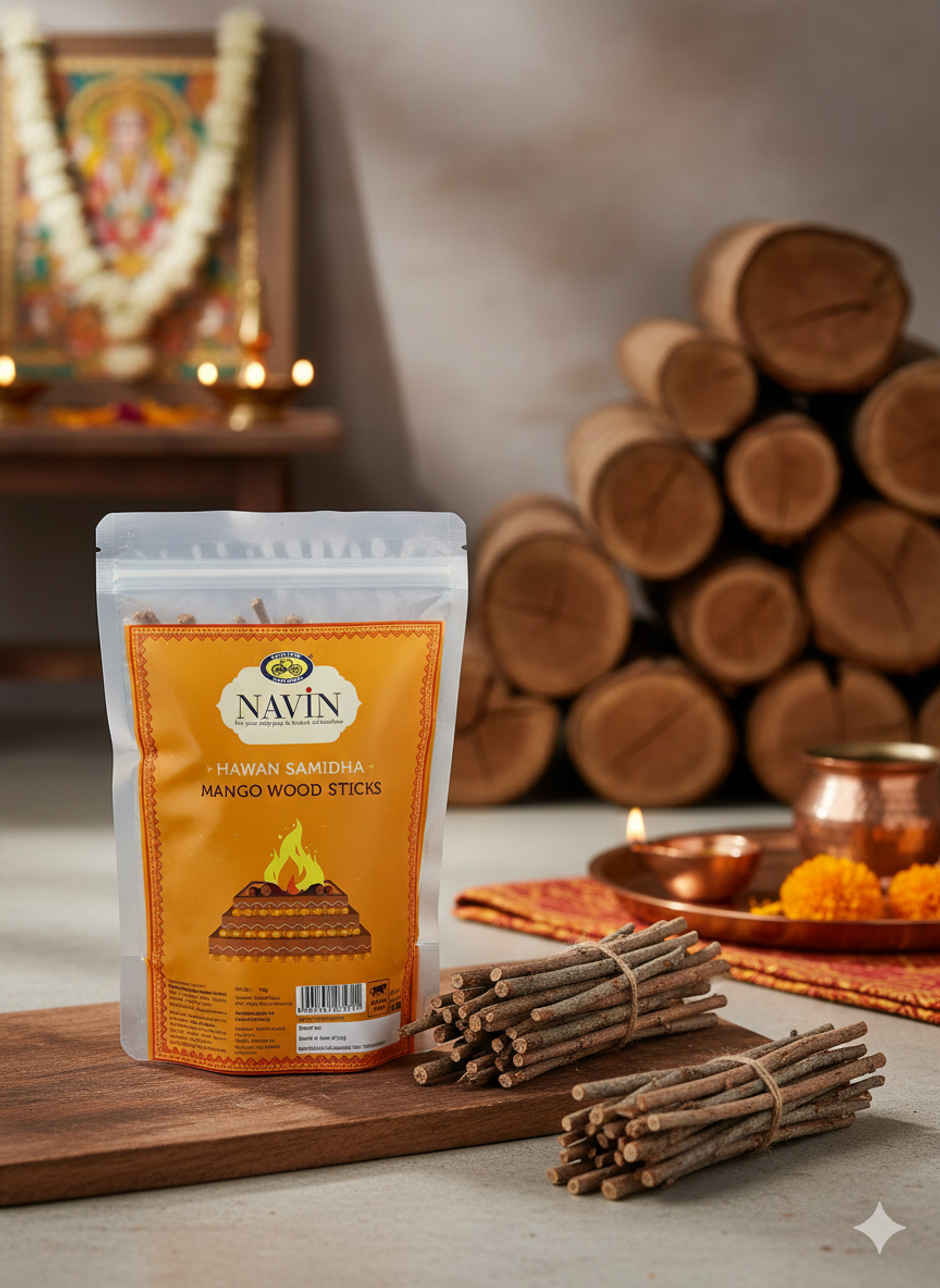 Hawan Samidha Mango Wood Sticks | Puja & Havan | Cycle