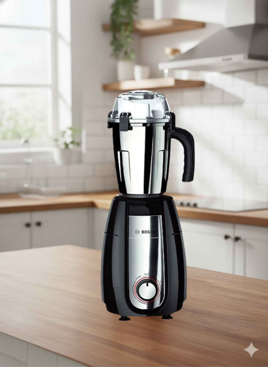 Bosch Appliances TrueMixx Pro Mixer Grinder MGM8646BIN, 750W - Black