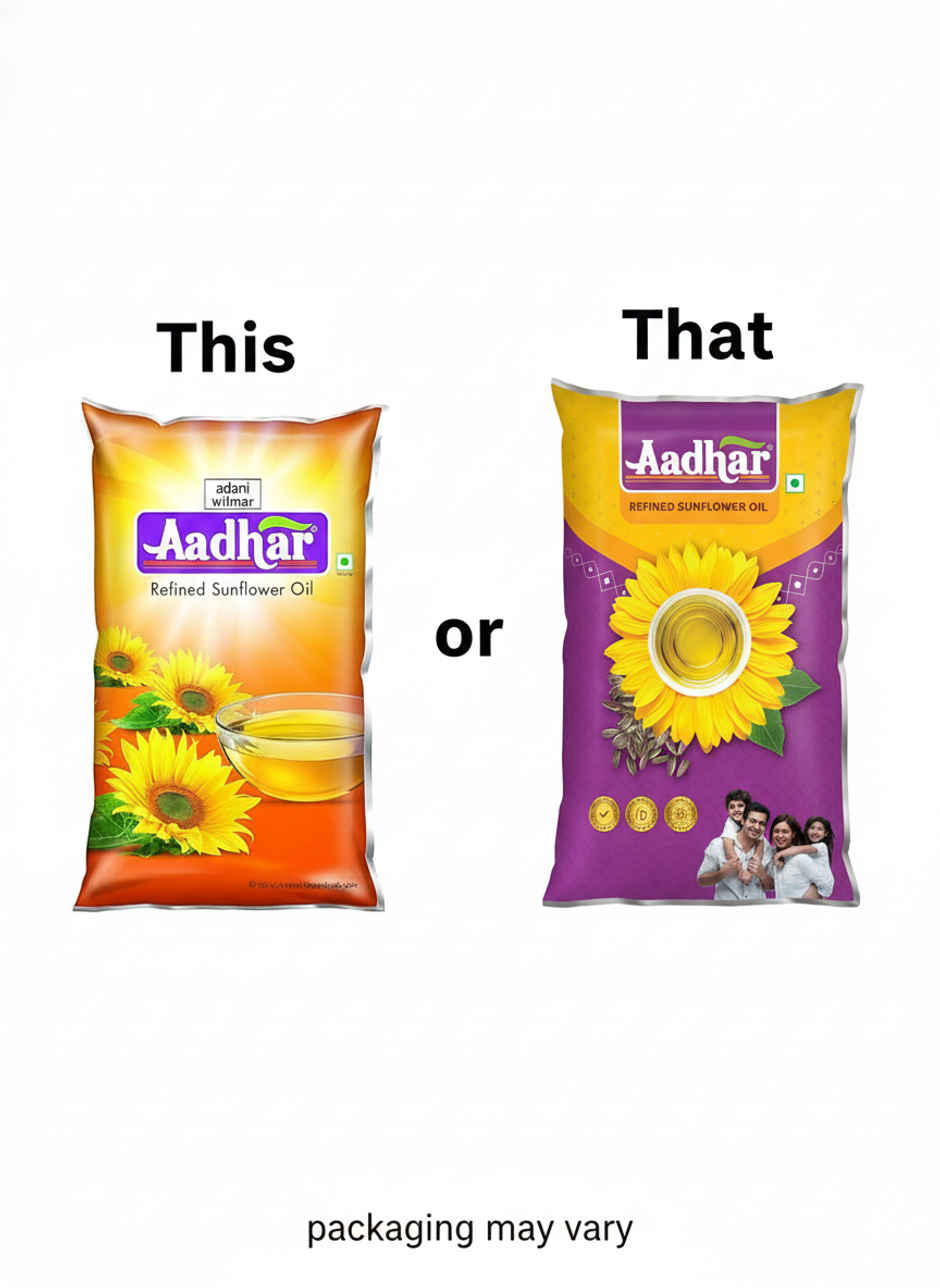 Aadhaar Refined Sunflower Oil