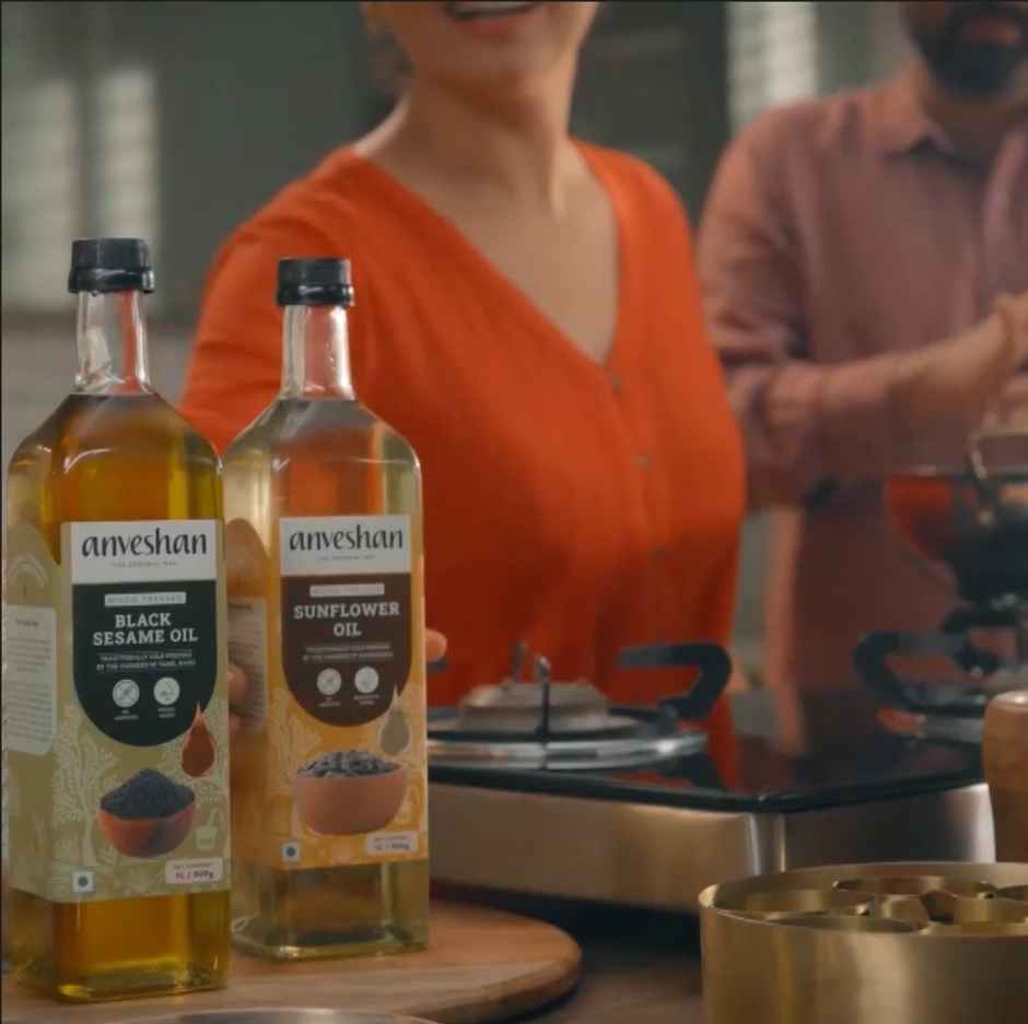 Anveshan Wood Cold Pressed Sunflower Oil Combo