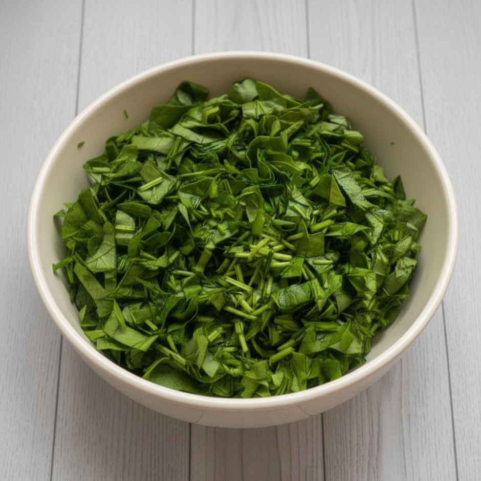 Bathua Saag Chopped