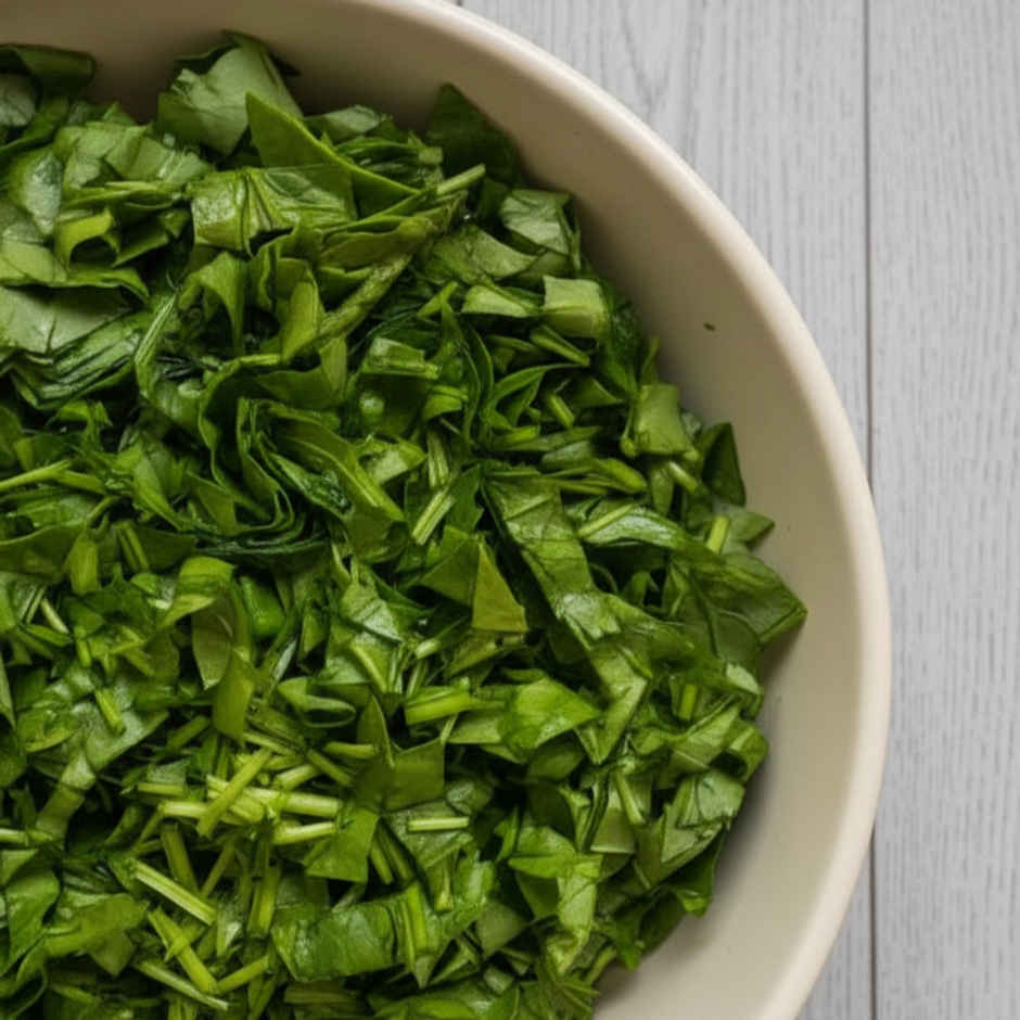 Bathua Saag Chopped