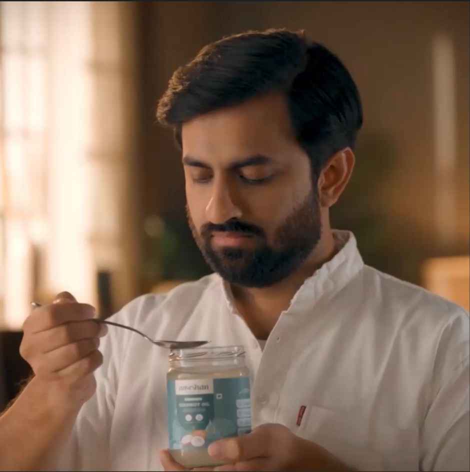 Anveshan Coconut Wood Cold Pressed Oil (Nariyal Oil)