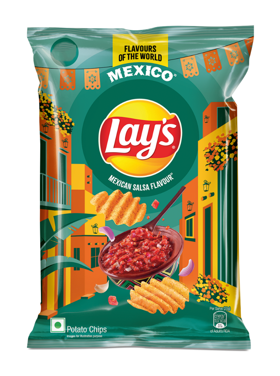 Lay's Mexican Salsa Flavour | Crunchy Potato Chips