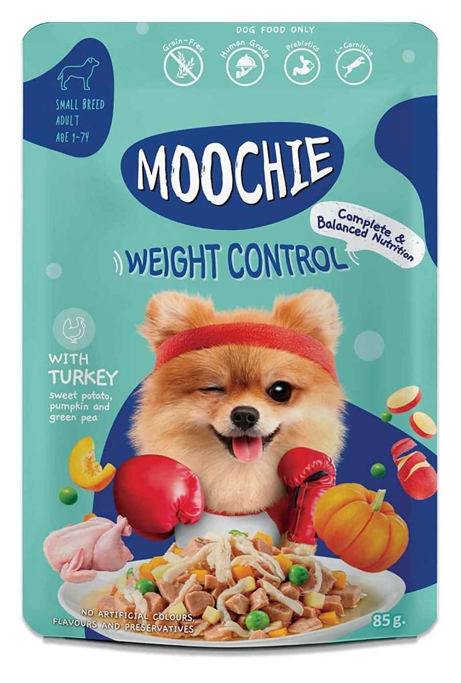Moochie Dog Wet Food - Weight Control - Casserole With Turkey Gravy | Grain-Free