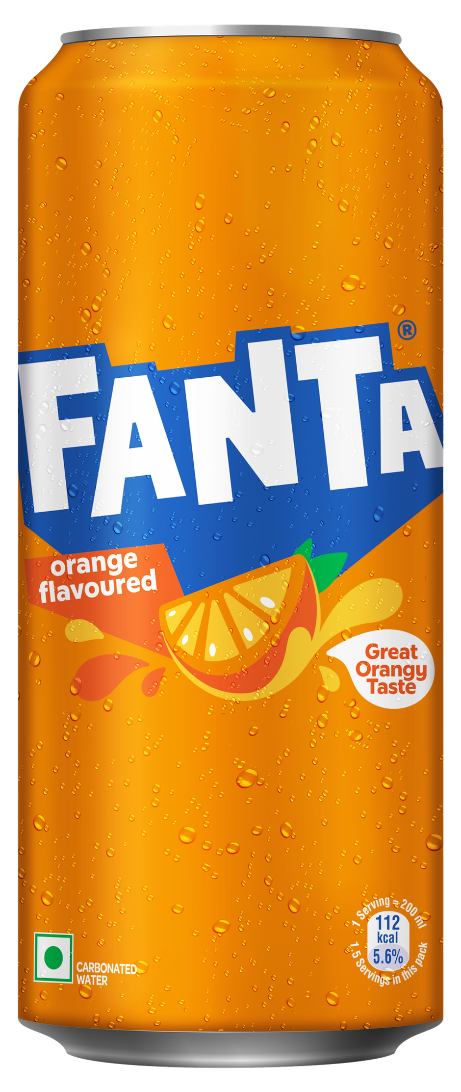Fanta Orange Flavoured Soft Drink Can