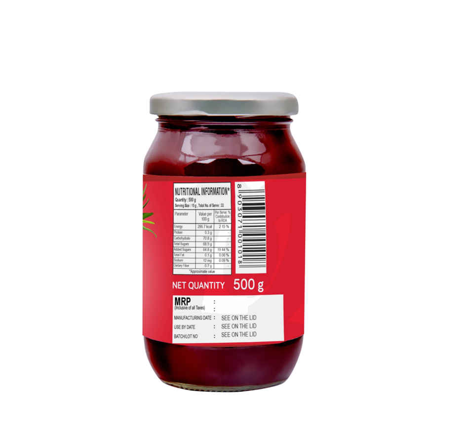 Golden Crown Mixed Fruit Jam In Jar