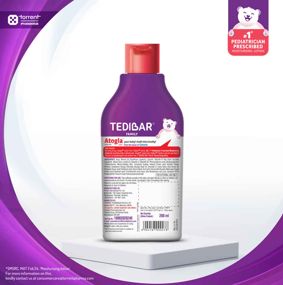 Tedibar Family Atogla Lotion For Baby