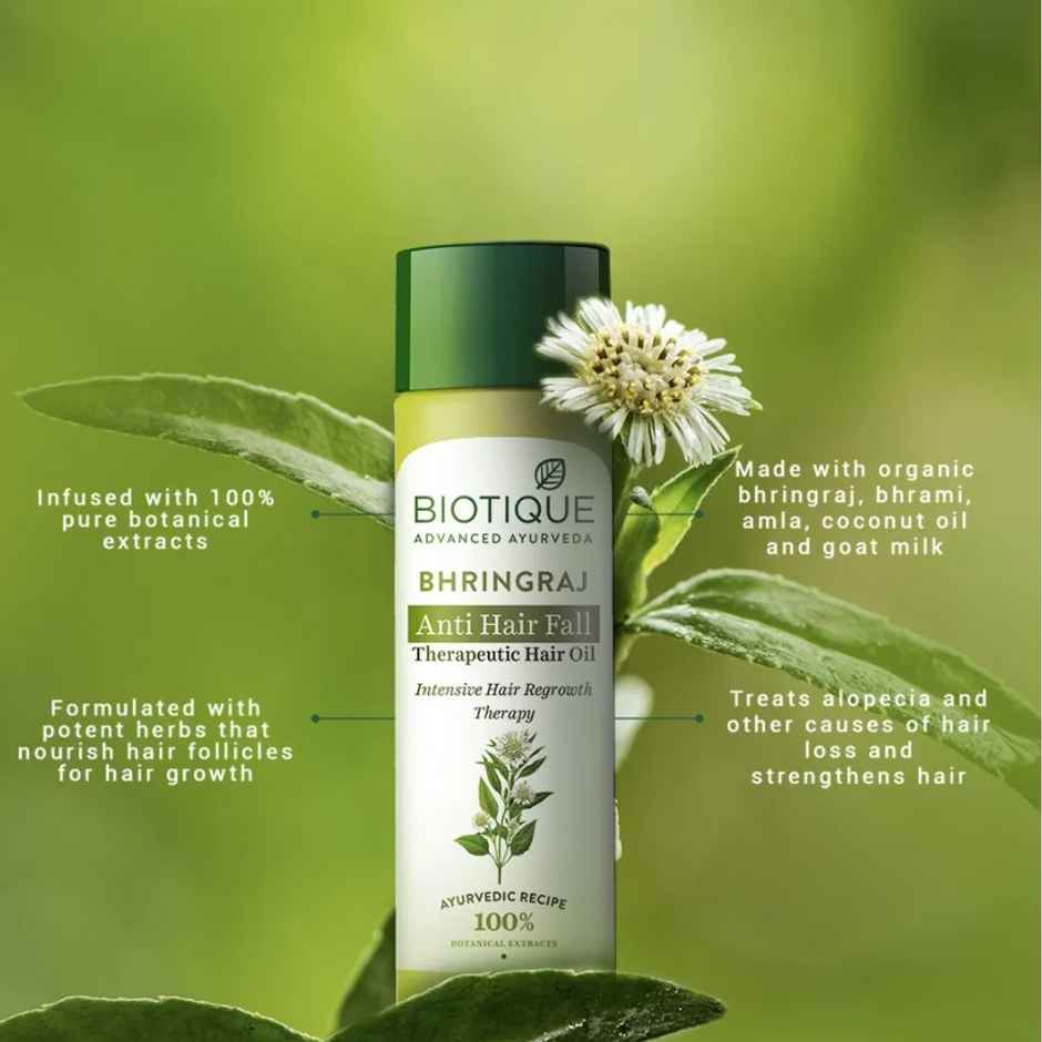 Biotique Bhringraj Anti Hair Fall Therapeutic Hair Oil