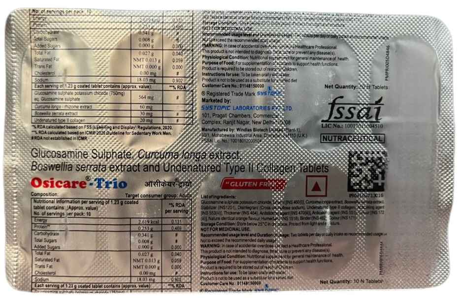 Osicare Trio Tablet