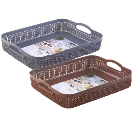 Nayasa Rope Basket Rectangle (Colour May Vary)