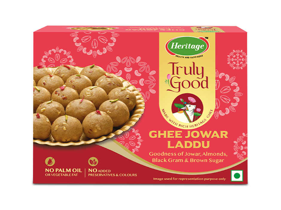 Heritage Truly Good Ghee Jowar Laddu