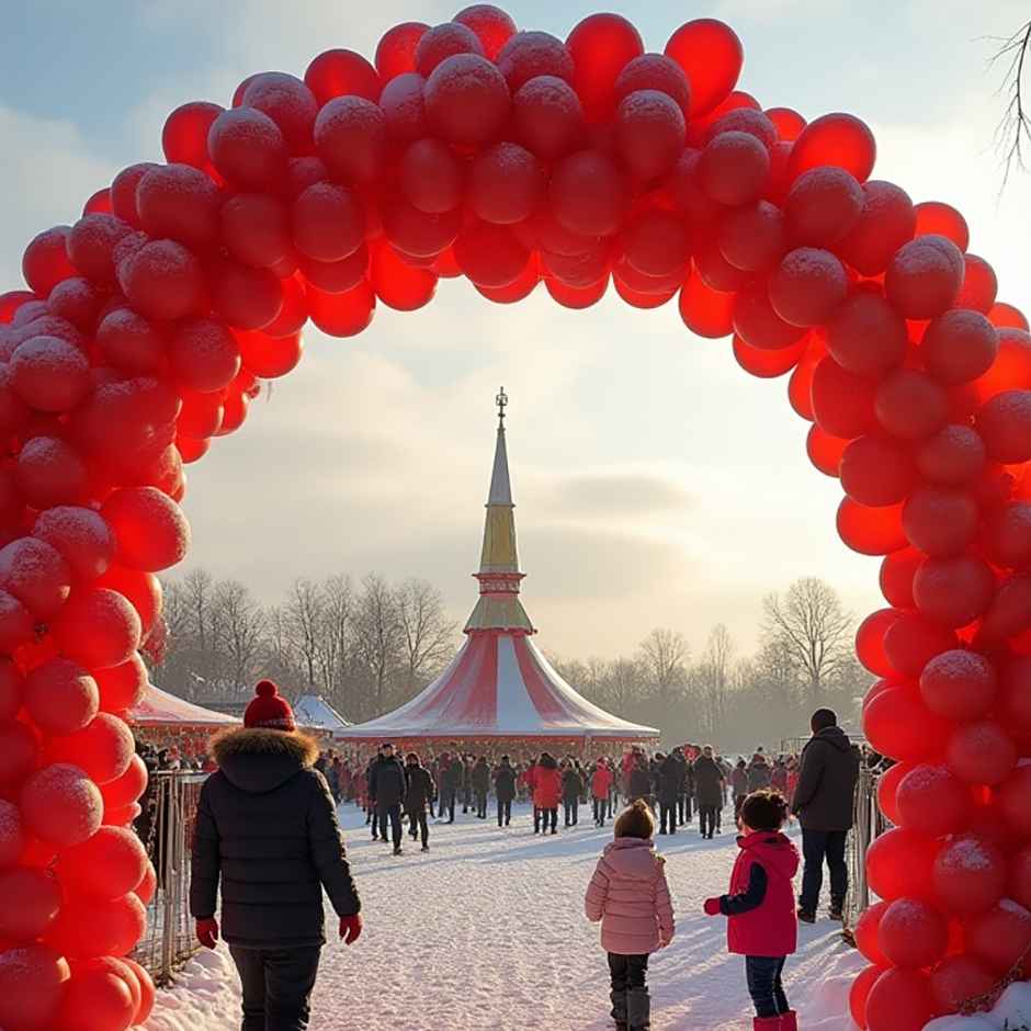 Red Balloons | Birthday Decoration Party Pack | Latex Party Balloons | Propcon