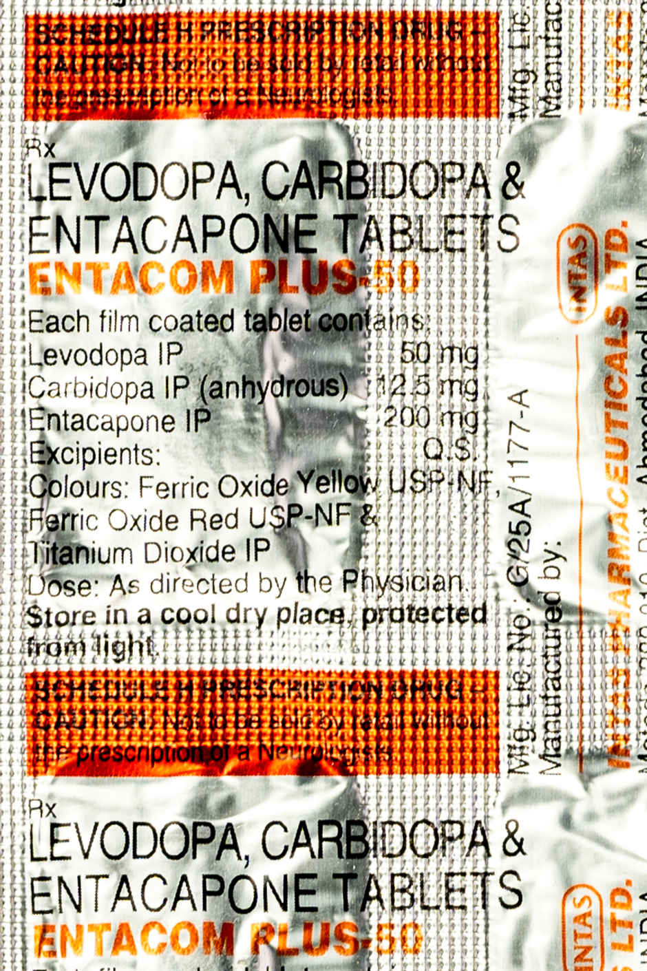 Entacom Plus-50 Tablet