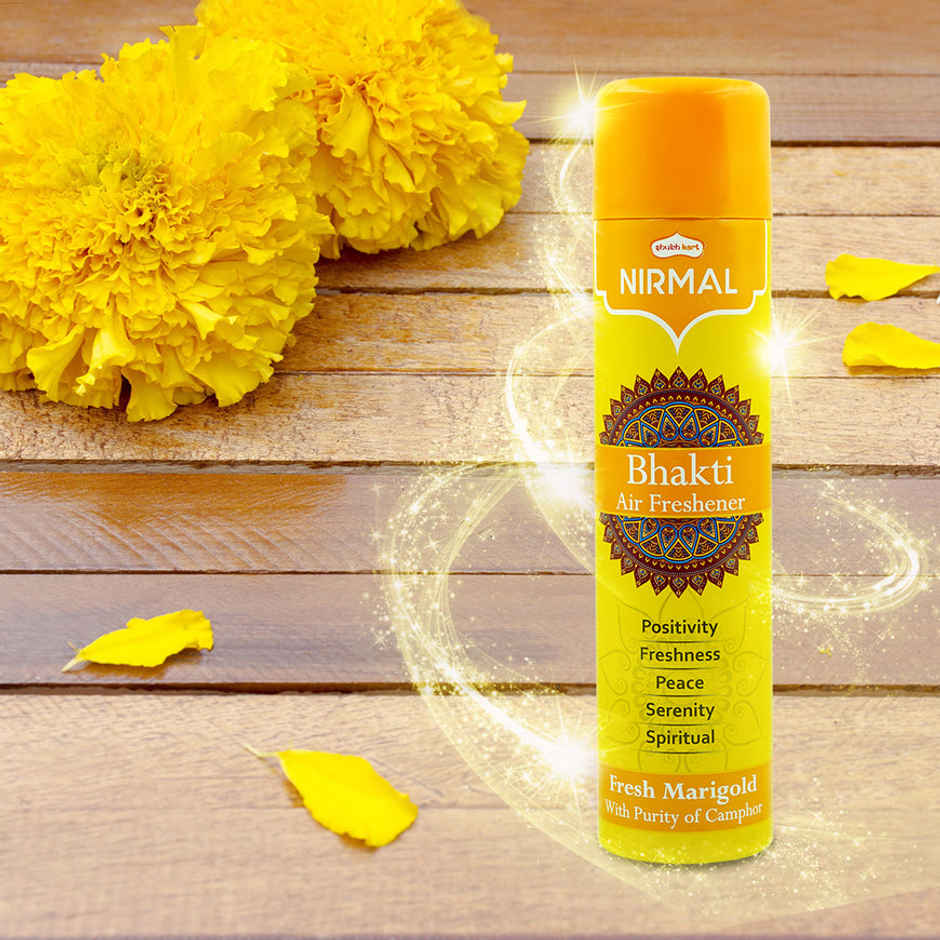 Shubh kart - Nirmal Bhakti Air Freshner (Fresh Marigold)