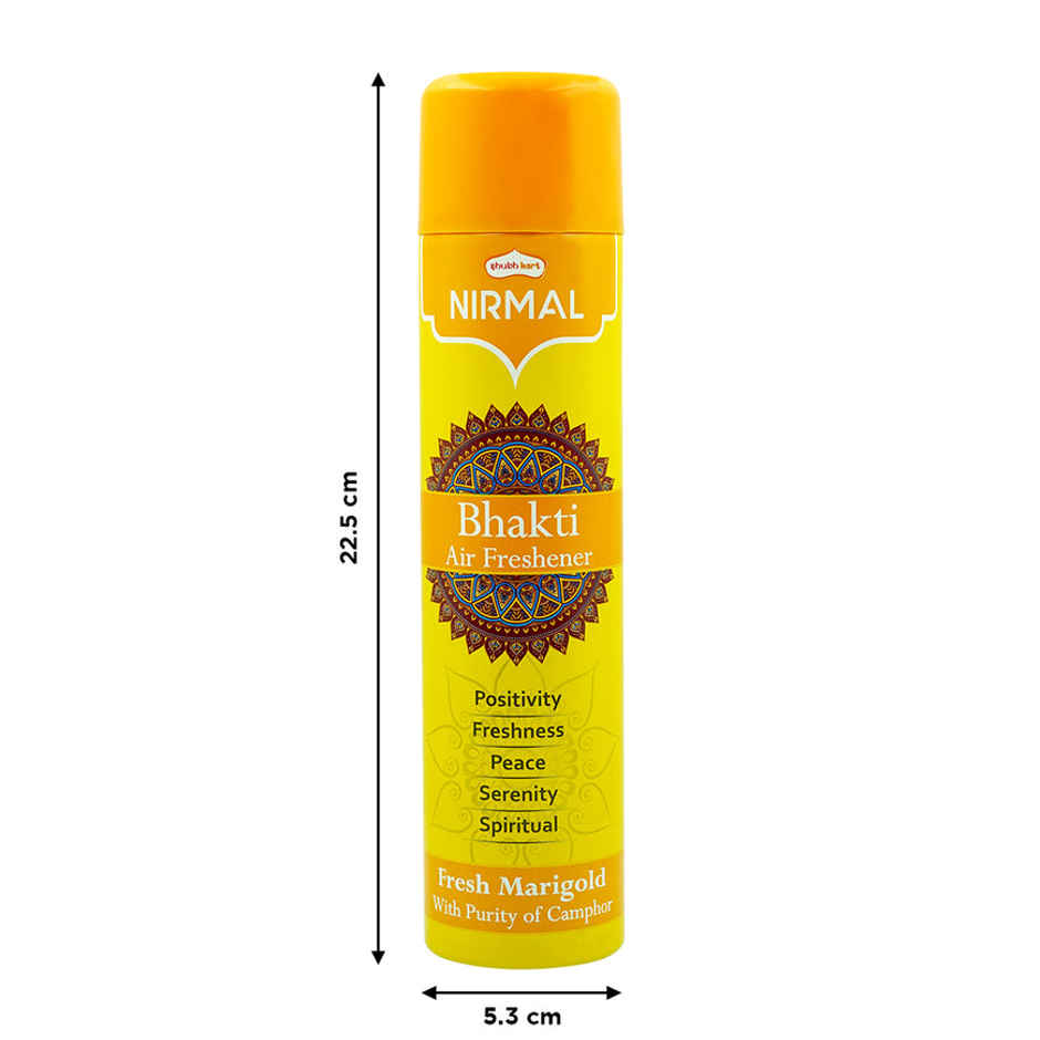 Shubh kart - Nirmal Bhakti Air Freshner (Fresh Marigold)