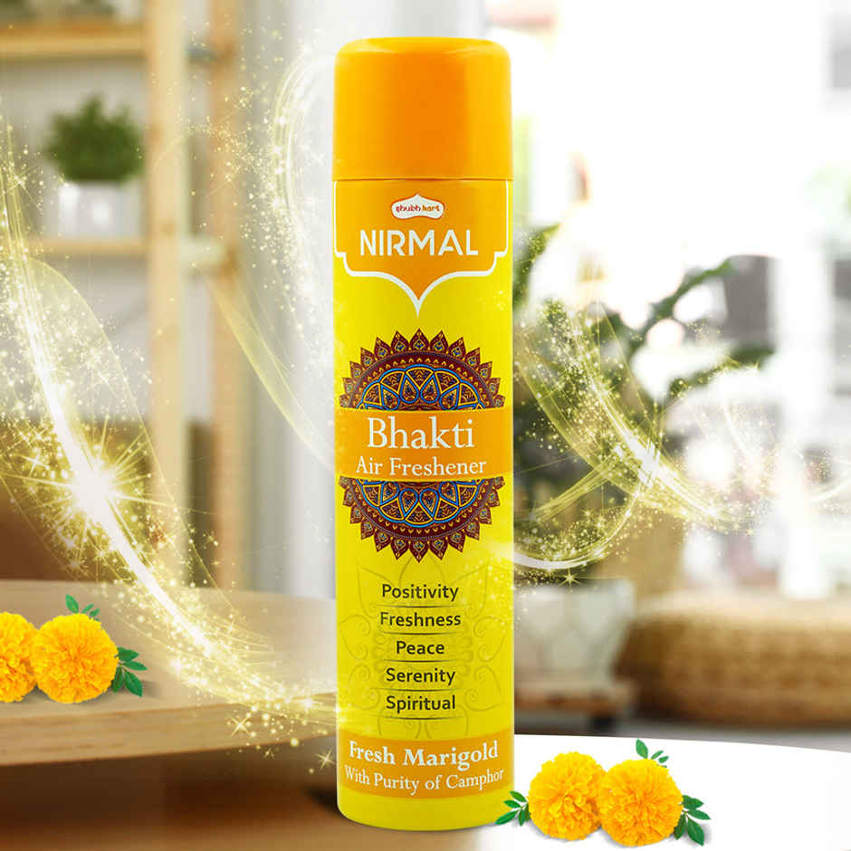 Shubh kart - Nirmal Bhakti Air Freshner (Fresh Marigold)