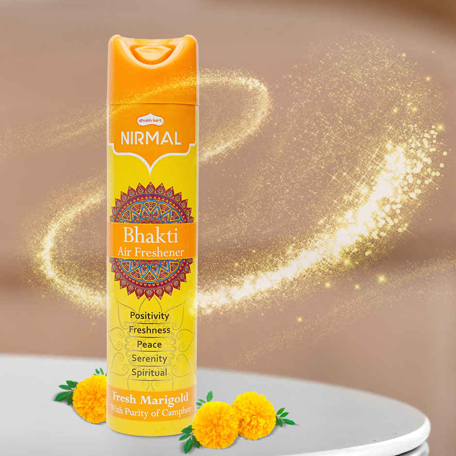 Shubh kart - Nirmal Bhakti Air Freshner (Fresh Marigold)