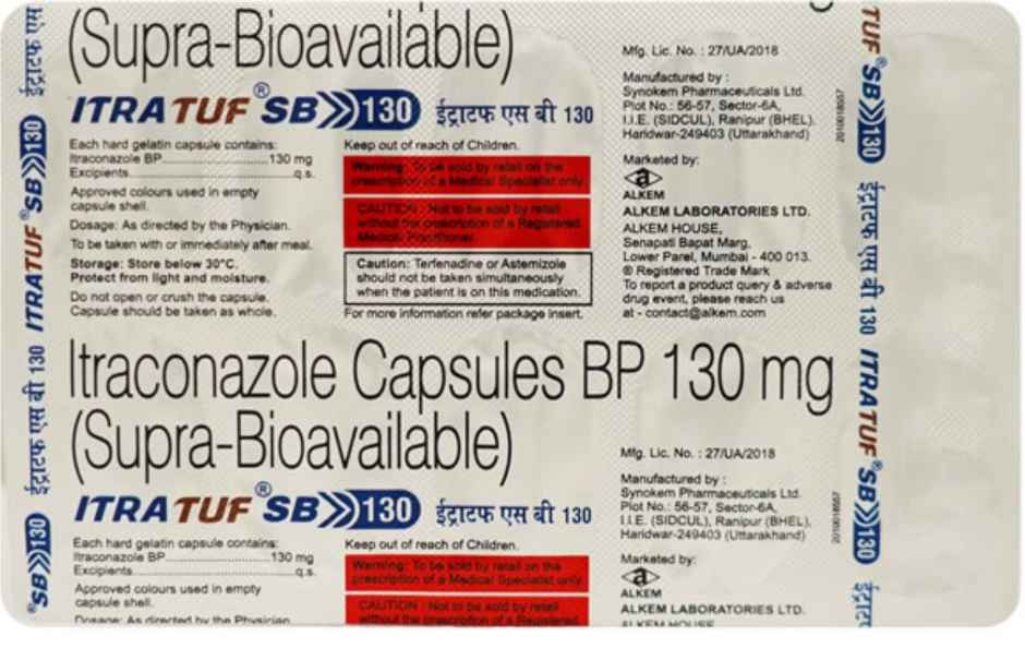 Itratuf SB 130 Capsule
