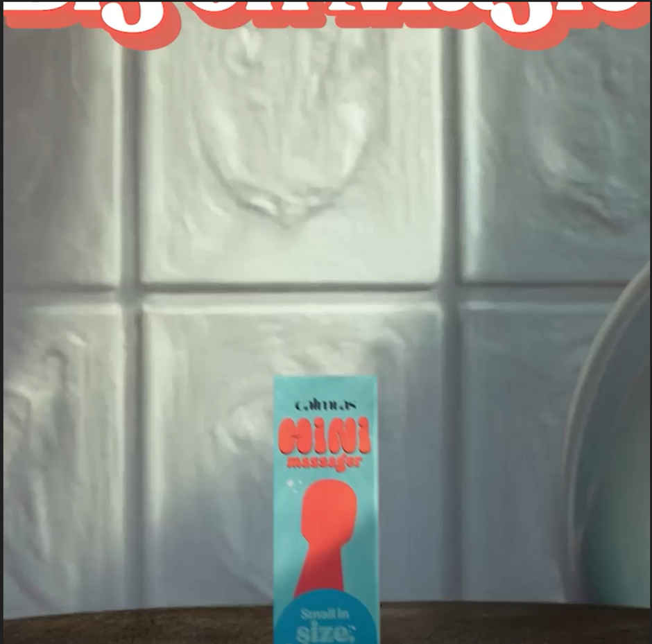 Calmras Mini Personal Massager Black