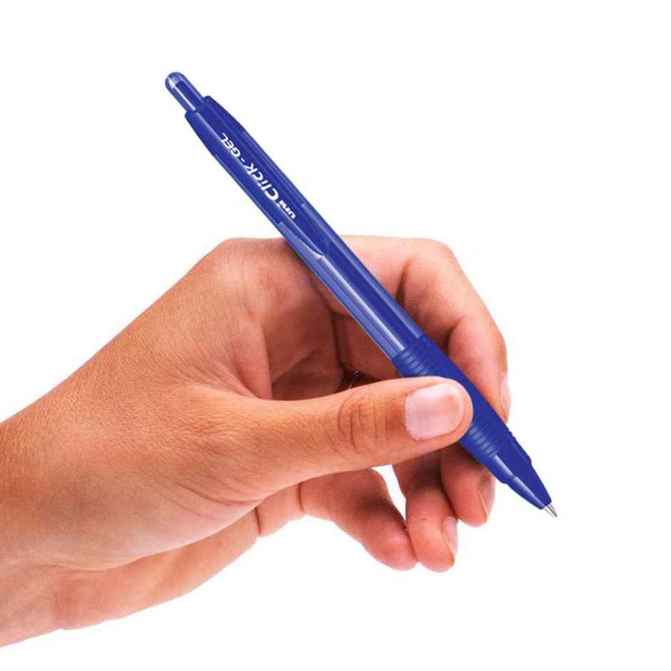 Uniball Click Gel Pen (Blue Ink Pouch)