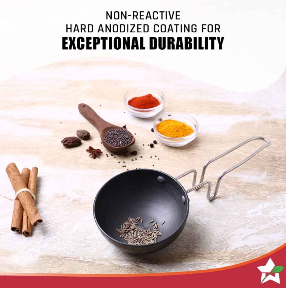 Wonderchef Taurus Tadka Pan 11Cm, 250 ml