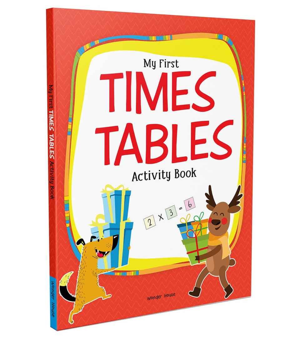 My First Times Tables Activity Book Multiplication Tables from 1 - 20 for Children
