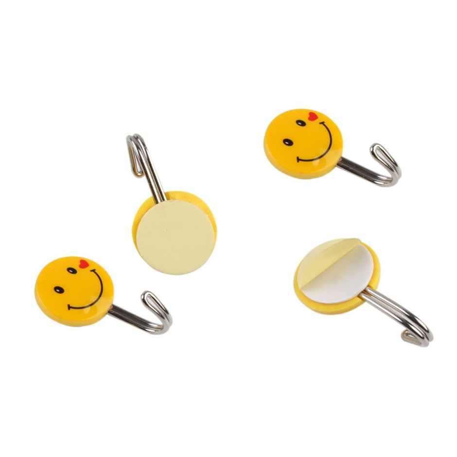 Soham Housewares Smile Bath Hooks | Functional & Stylish