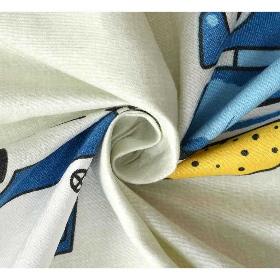 Florida Giggles Kids Bedsheet for King Size Bed with Pillow Covers and Made of Poly - Cotton