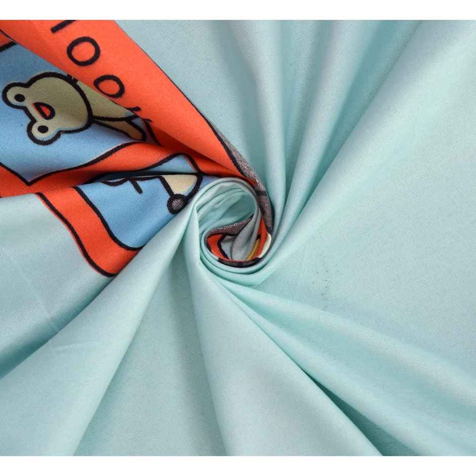 Florida Giggles Kids Bedsheet for King Size Bed with Pillow Covers and Made of Microfiber