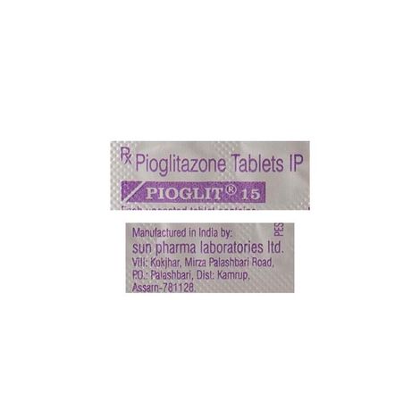 Pioglit 15 Tablets