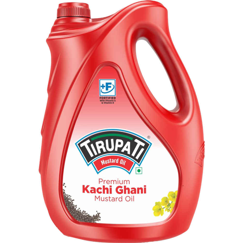 Tirupati Kachi Gani Mustard Oil | Jar