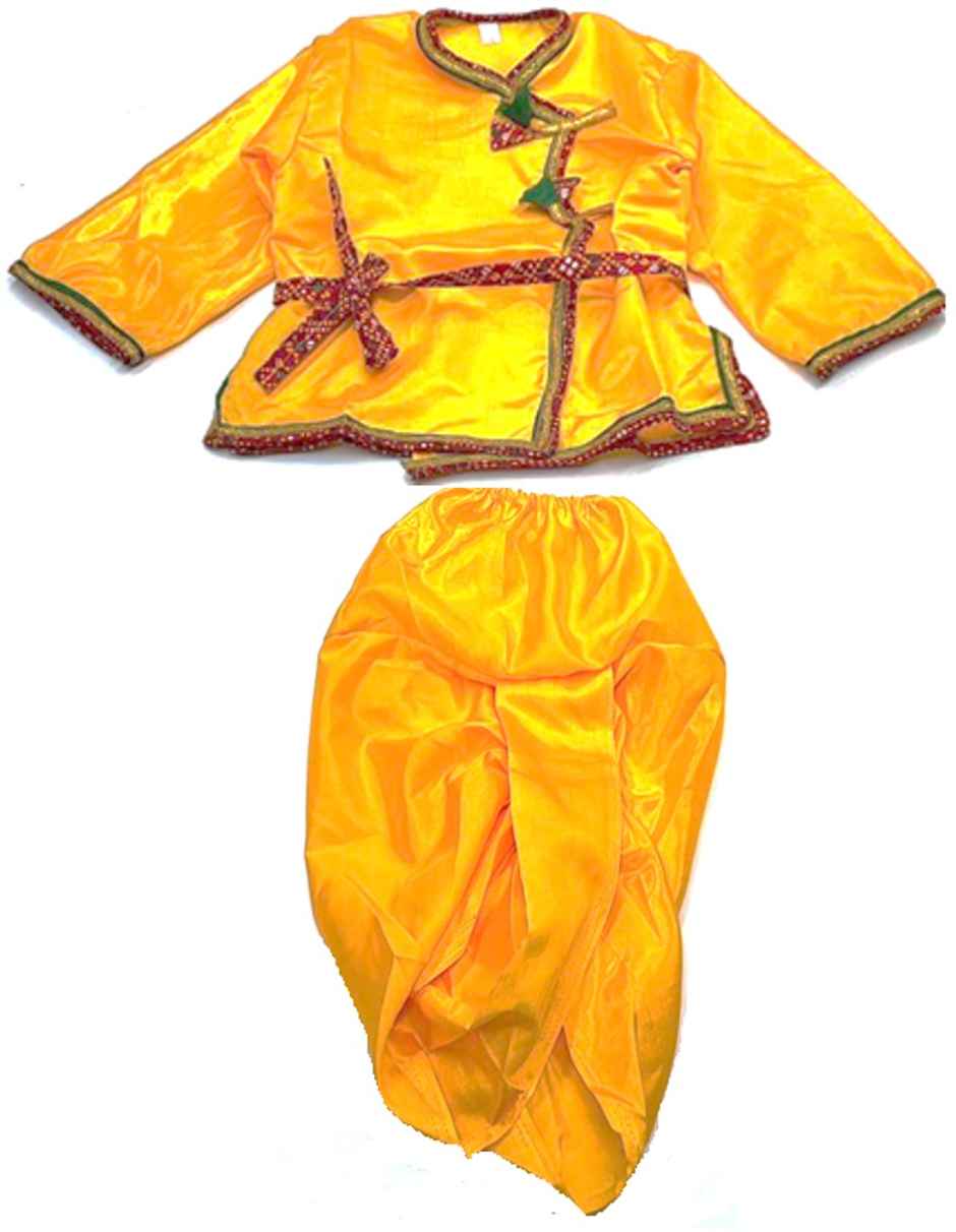 Krishna Dress For Kids From 4-5 Years | 28 x 20.4 x 4 cm | Gullak