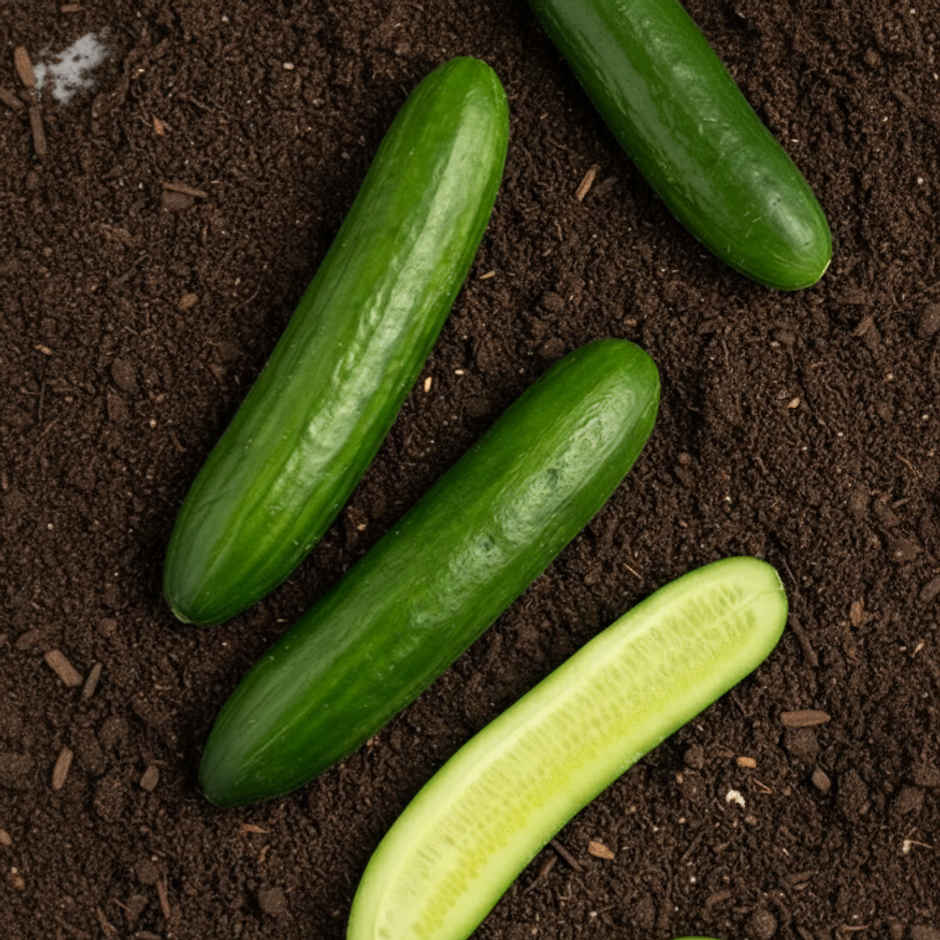 Organically Grown Cucumber English