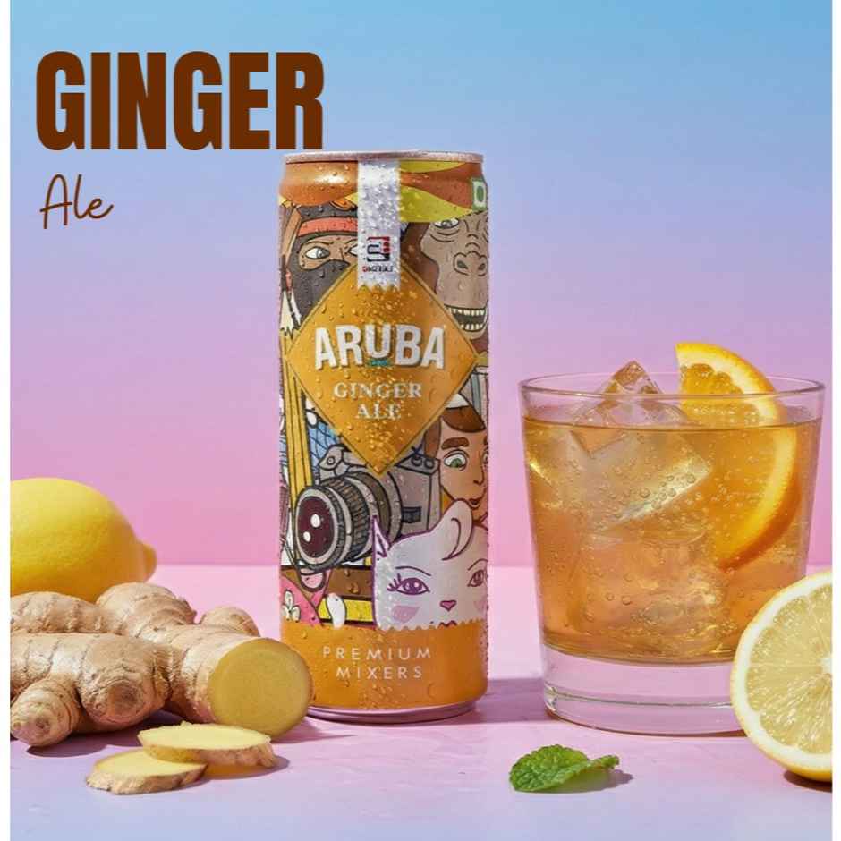 Aruba - Mixers Ginger Ale | Refreshing Cocktail Mixer By 3sisters
