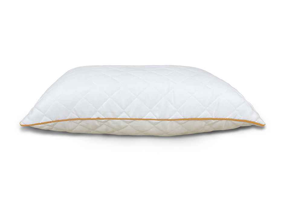 Spaces Quilted Pillow Set of 2 (17 x 27 inch / 43 x 69 cm) - White