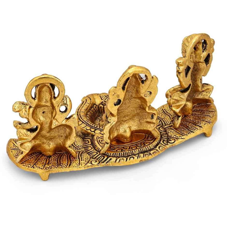 Laxmi Ganesh Metal Murti | Chandar