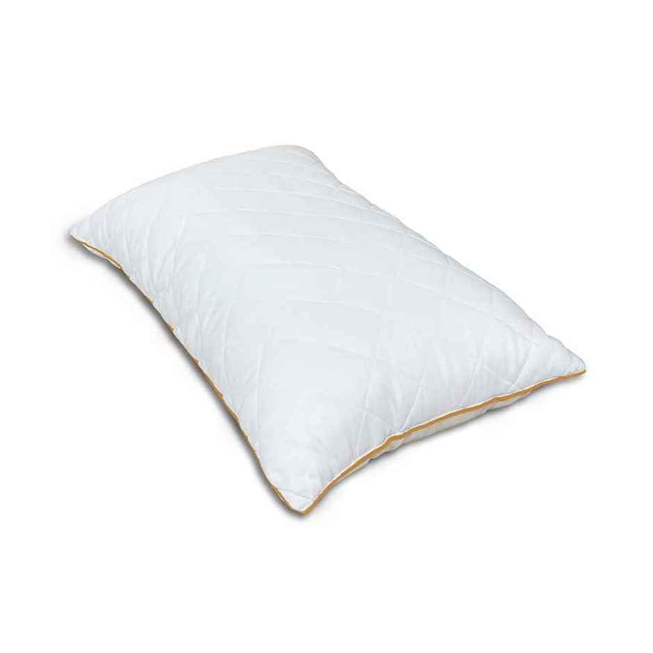 Spaces Quilted Pillow Set of 2 (17 x 27 inch / 17 x 28 in) - White
