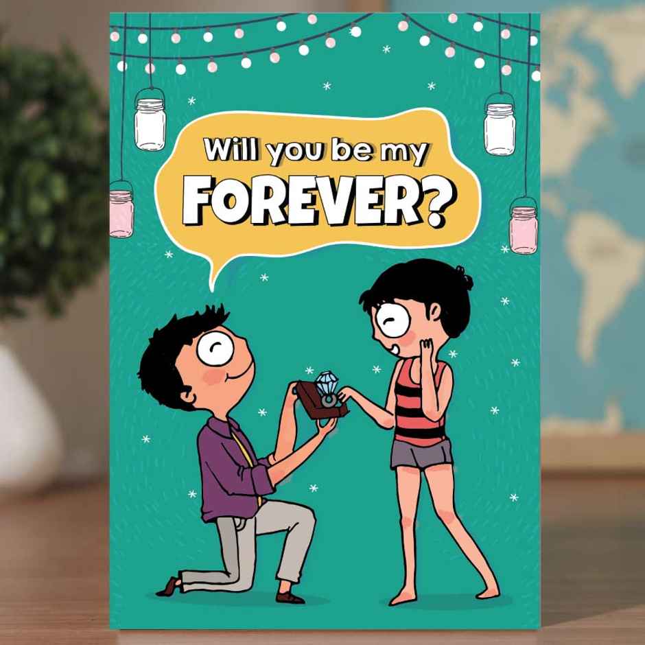 Oye Happy Adorable Proposal Card