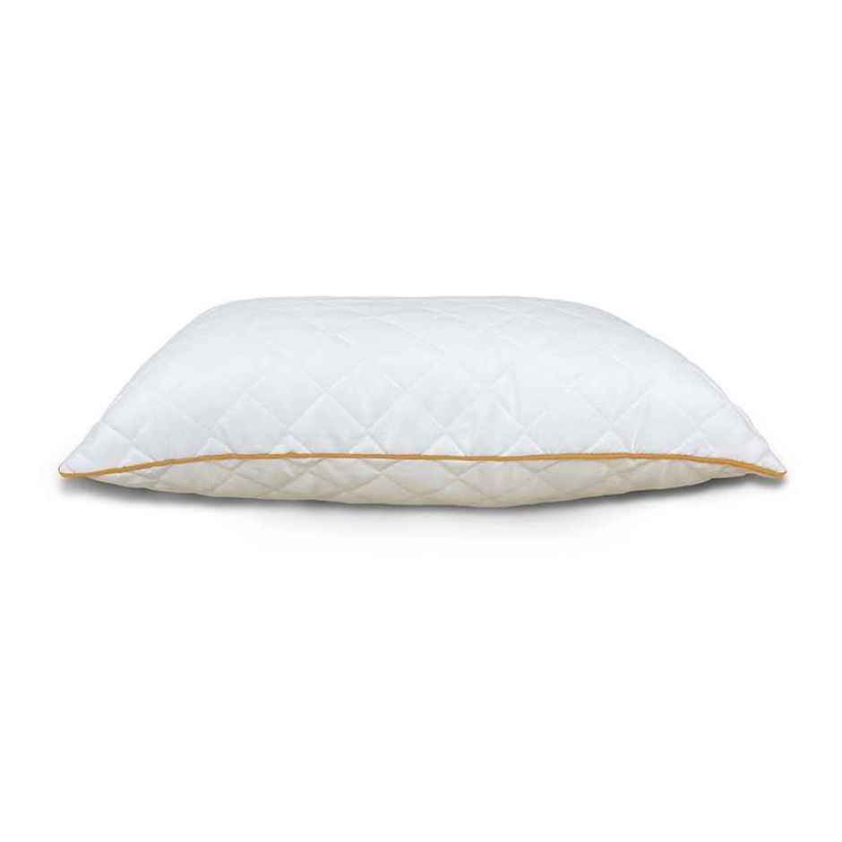Spaces Quilted Pillow Set of 2 (17 x 27 inch / 17 x 28 in) - White