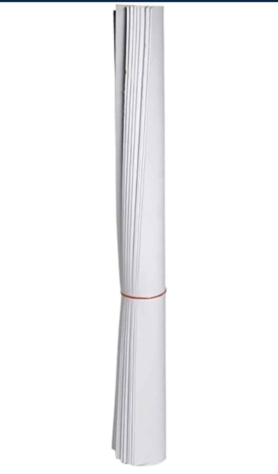 ABK Chart Paper White Set Of 10 - A1 Size 22 Inch x 28 Inch