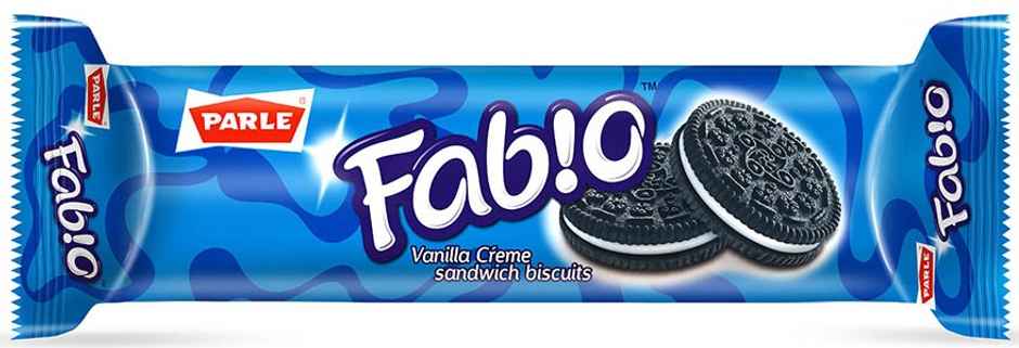 Parle Fab!o Vanilla Creme Sandwich Biscuit
