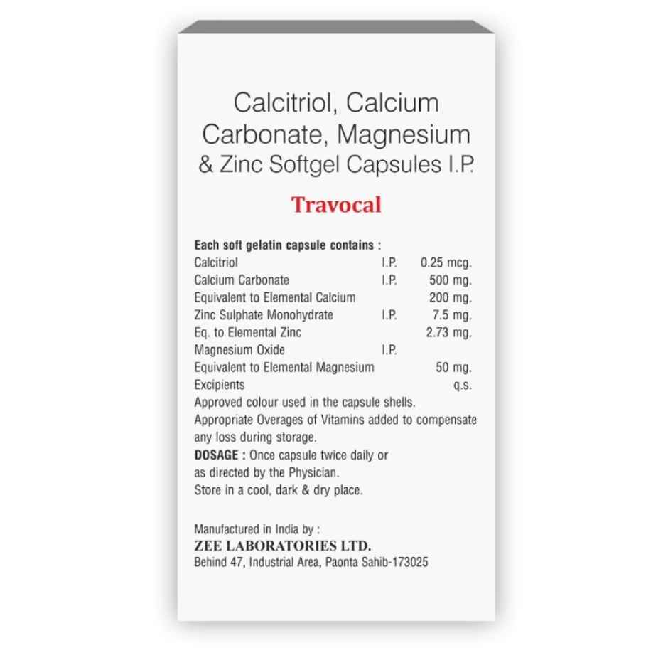 Travocal Softgel Capsule