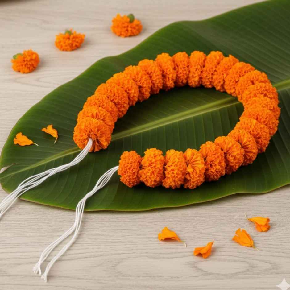Marigold Flower String