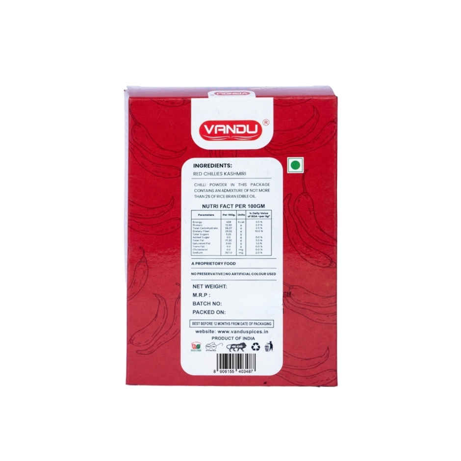 VANDU Kashmiri Chilli Powder