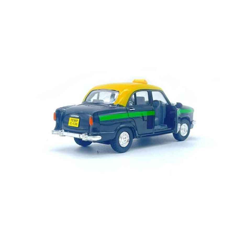 Wheel Force Ambassador Taxi | Pull Back Action | 3yrs + | Openable Door (Colour May Vary)