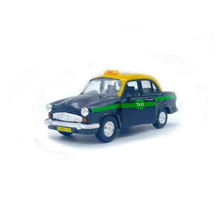Wheel Force Ambassador Taxi | Pull Back Action | 3yrs + | Openable Door (Colour May Vary)