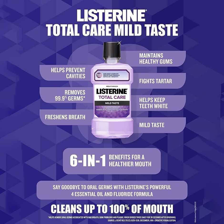 Listerine Total Care Mild Taste Combo
