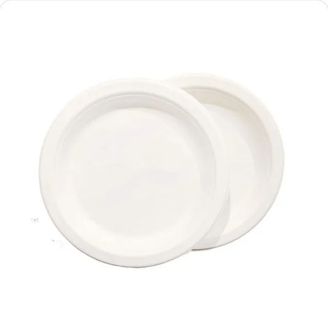 Tempware Bio-Degradable Bagasse Round Plate
